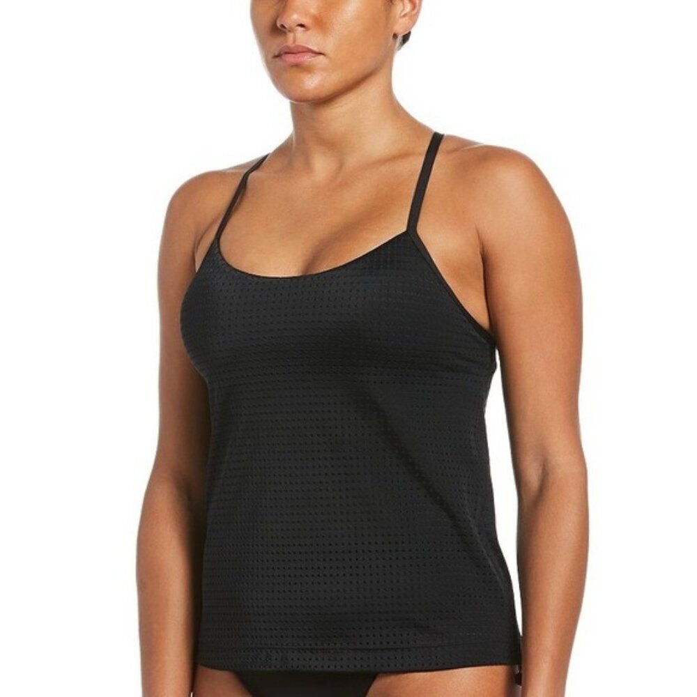 Nike Essential Layered 2-in-1 Tankini Top Size L - Picture 15 of 15